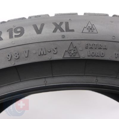 6. 245 40 19 4x CONTINENTAL 245/40 R19  98V XL WinterContact TS 870 P Winterreifen 2022 VOLL WIE NEU 
