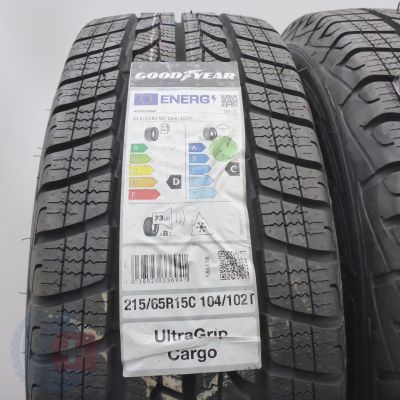 2. 215 65 15C 2x GOODYEAR 215/65 R15C 104/102T UltraGrip Cargo Winterreifen 2021 VOLL