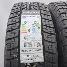 2. 215 65 15C 2x GOODYEAR 215/65 R15C 104/102T UltraGrip Cargo Winterreifen 2021 VOLL