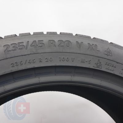 7. 235 45 20 2x CONTINENTAL 235/45 R20 100V XL WinterContact TS 870 P Winterreifen 2022 2022 8-7,8mm