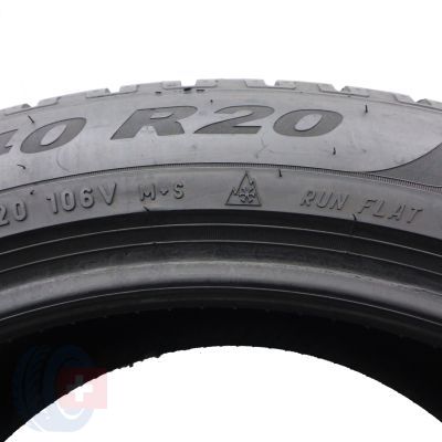 2. 275 40 20 1x PIRELLI 275/40 R20 106V XL RUNFLAT Scorpion Winter Winterreifen 2022 6,7mm