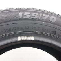 6. 155 70 13 2x SEMPERIT 75T Master Grip 2 Winterreifen 2014/18 8-7,7mm