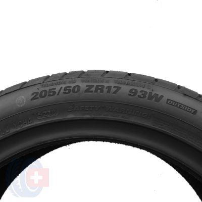 5. 2 x KUMHO 205/50 ZR17 93W XL Ecsta HS51 Sommerreifen 2016 VOLL UNGEBRAUCHT 