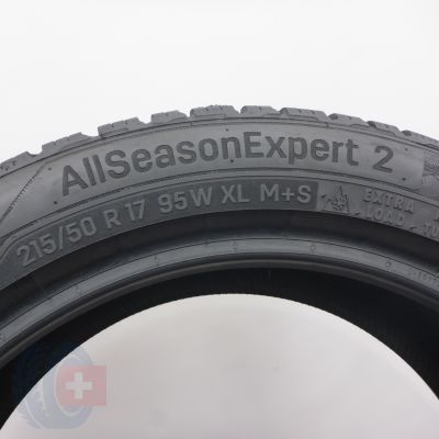 4. 215 50 17 1x UNIROYAL 215/50 R17 95W XL AllSeasonExpert2 Ganzjahresreifen 2022 7,8mm