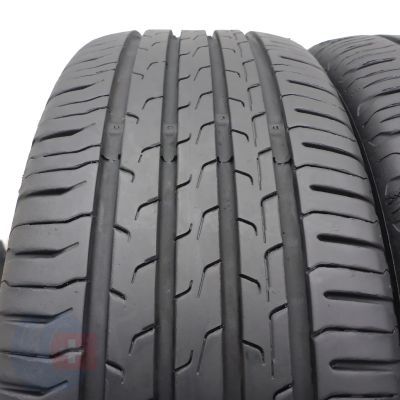 2. 2 x CONTINENTAL 195/55 R15 85H EcoContact 6 Sommerreifen  2021 6-6.2mm 