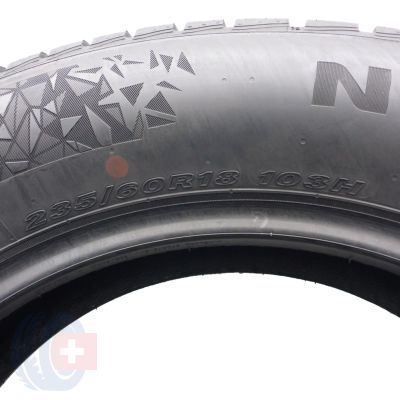 4. 235 60 18 2x NEXEN 235/60 R18 103H Winguard Sport 2 SUV Winterreifen 2023 WIE NEU 7,5mm