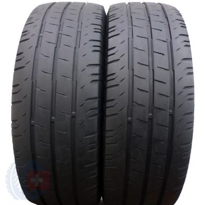 2 x CONTINENTAL 225/65 R16C 112/110R ContiVanContact 200 Sommerreifen 2022 6; 6,5mm