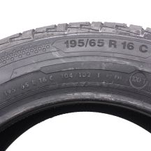 7. 4 x CONTINENTAL 195/65 R16C 104/102T ContiVanContact 100 Sommerreifen 2018 WIE NEU VOLL