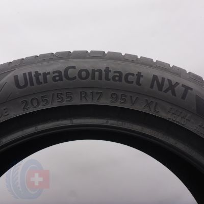 5. 205 55 17 2x CONTINENTAL 205/55 R17 95V XL UltraContact NXT Sommmerreifen 2024 6,7-6,8mm