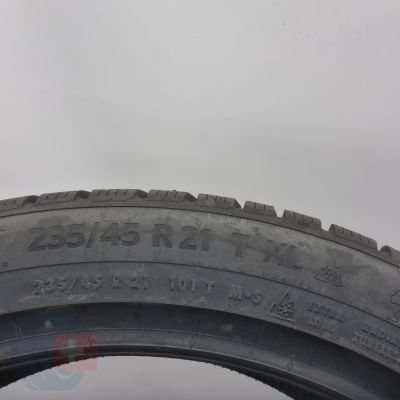 6. 235 45 21 2x CONTINENTAL 235/45 R2 101T XL WinterContact TS 870 P Winterreifen 2022 VOLL 