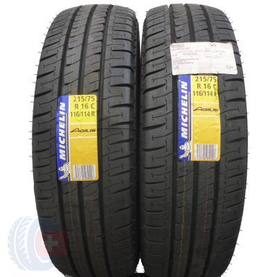 4. 4 x MICHELIN 215/75 R16C 113/111R Agilis Sommerreifen DOT12/13 VOLL Ungebraucht