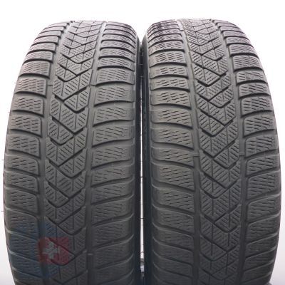 3. 225 60 18 4x PIRELLI 225/60 R18 104H XL Winter Sottozero 3 BMW RFT Winterreifen 2022 6,2-7mm