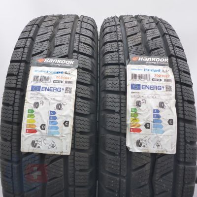 2.  185 75 14C 4x HANKOOK 185/75 R14C 102/100R Winter i Cept LV Winterreifen 2021 VOLL