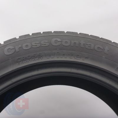8. 235 55 19 4x CONTINENTAL 235/55 R19 101H CrossContact Winter AO Winterreifen 2018, 2022 6,8-7,2mm