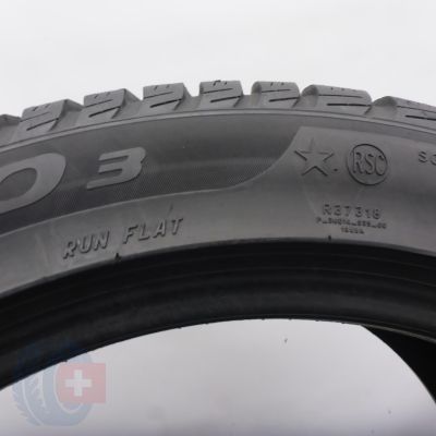 8. 275 40 18 2x PIRELLI 275/40 R18 103V XL Sottozero 3 Winter RunFlat BMW Winterreifen 2022 5,2-5,5mm