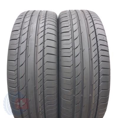 4. 225 60 18 4x CONTINENTAL 225/60 R18 100H ContiSportContact 5 SUV Sommerreifen 2020  VOLL Wie Neu