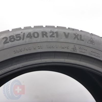 6. 285 40 21 1x CONTINENTAL 285/40 R21 109V XL WinterContact TS 850 P Winterreifen 2023 8mm