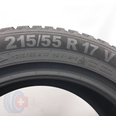7. 215 55 17 4x SEMPERIT 215/55 R17  98V XL Speed-Grip 5 Winterreifen 2024 7,8-7,5mm  WIE NEU 