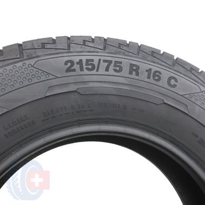 4. 2 x CONTINENTAL 215/75 R16C 113/111R ContiVanContact 100 Sommerreifen 2015 6,5 ; 8mm