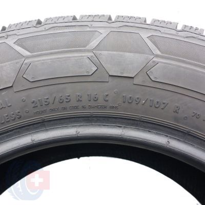 4. 215 65 16C 2x CONTINENTAL 215/65 R16C 109/107R VanContact Winter Winterreifen 2022 9-9,2mm
