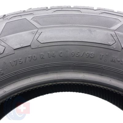 9. 175 70 14C 4x CONTINENTAL 175/70 R14C 95/93T VanContact Winter Winterreifen 2022 VOLL WIE NEU 