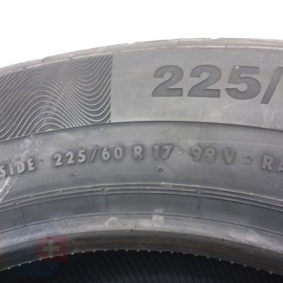 3. 225 60 17 2x CONTINENTAL 225/60 R17 99V ContiPremiumContact 5 SUV Sommerreifen 2021 VOLL 