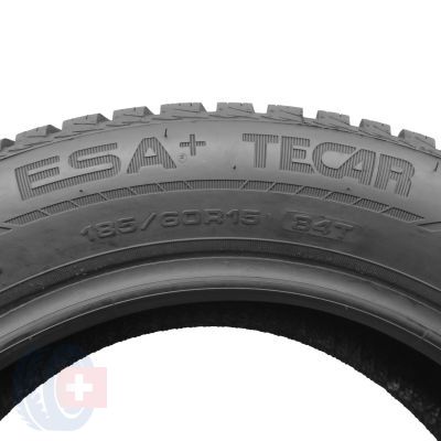 5. 185 60 15 4x ESA TECAR 185/60 R15 84T Super Grip 9 Winterreifen 2018 7-7,2mm Wie Neu