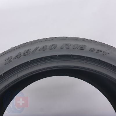4.  245 40 18 1x PIRELLI 245/40 R18 97Y XL P Zero M0 Sommerreifen 2019 Voll Wie Neu