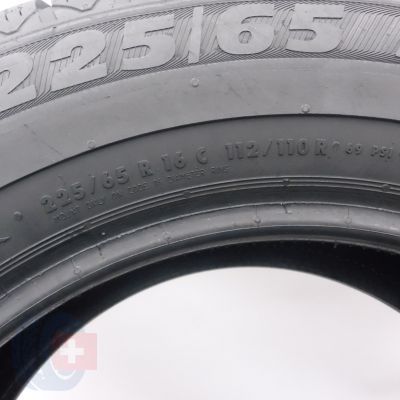 5. 225 65 16C 2x SEMPERIT 225/65 R16C 112/110R Van-Grip 2 Winterreifen 2018 9,8-10mm