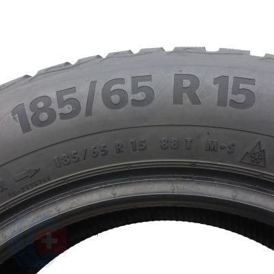 5. 185 65 15 2x CONTINENTAL 88T 185/65 R15 WinterContact TS870 Winterreifen 2022 6,8-7,2mm