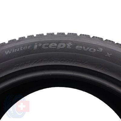 7. 285 45 20 4x HANKOOK 285/45 R20 112V XL Winter I cept evo 3X W330A Winterreifen 7-7,8mm 2022 Wie Neu