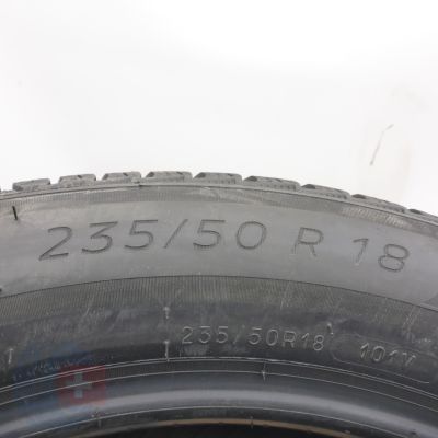 6. 235 50 18 2x MICHELIN 235/50 R18 101V XL Alpin 7 Winterreifen 2024 VOLL WIE NEU 