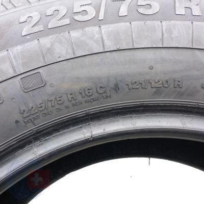 6. 225 75 16C 4x CONTINENTAL 225/75 R16C 121/120R VancoFourSeason 2 Ganzjahresreifen 2019 7,5-8,2mm