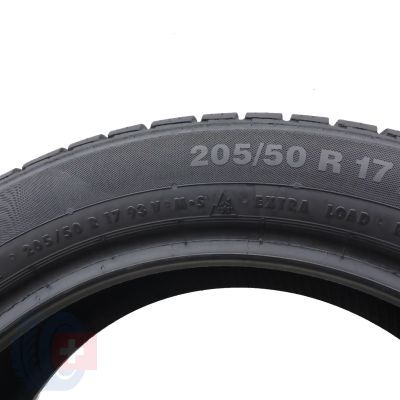5. 4 x CONTINENTAL 205/50 R17 93V XL ContiContact TS815 Seal Ganzjahresreifen 2017, 2020 5,8-7mm