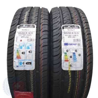 3. 205 65 16C 4x UNIROYAL 205/65 R16C 107/105T Rain Max 3 Sommerreifen 2018/22 VOLL Wie Neu