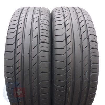 5. 225 60 18 4x CONTINENTAL 225/60 R18 100H ContiSportContact 5 SUV Sommerreifen 2020  VOLL Wie Neu