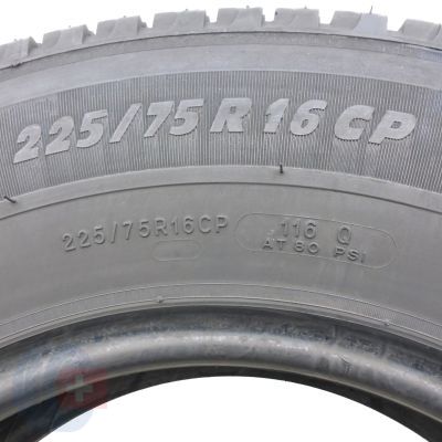 4. 225 75 16CP 2x MICHELIN 225/75 R16CP 116Q Agilis Camping Sommerreifen 8mm 2016