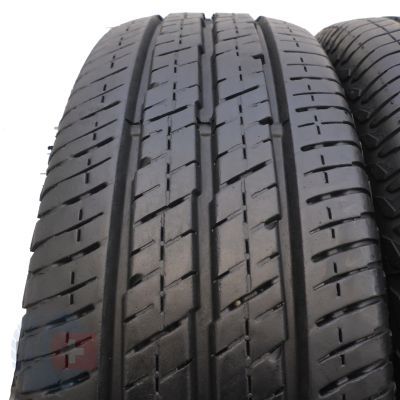 2. 4 x CONTINENTAL 195/70 R15 C 104/102R Vanco 2 Sommerreifen 2011 7-8.5mm