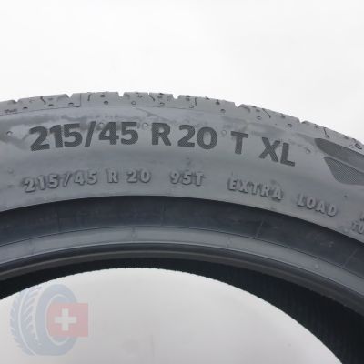 5. 215 45 20 2x CONTINENTAL 215/45 R20 95T XL EcoContact 6 SEAL+Sommerreifen 2020 Ungebraucht  