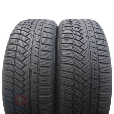 2 x CONTINENTAL 215/55 R17 94H WinterContact TS 850 P Winterreifen 2016 6-6.5mm
