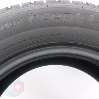 6. 225 65 16C 2x HANKOOK 225/65 R16C 112/110R Winter I Cept LV RW12 2021 Winterreifen 6,8mm