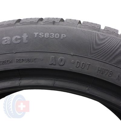 10. 225 50 18 4x CONTINENTAL 225/50 R18 99H XL ContiWinterContact TS830P AO Winterreifen 7,8-8mm 2022