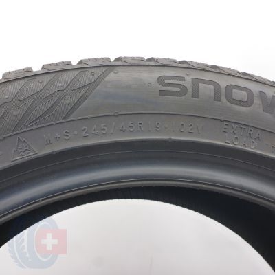 7. 245 45 19 4x NOKIAN 245/45 R19 102V Snoowprof 3P Winterreifen 2026 Ungebraucht  