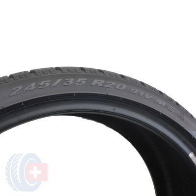 7. 2 x PIRELLI 245/35 R20 91V Sottozero Winter 240 Serie II Winterreifen 2015  6.7-7mm WIE NEU 