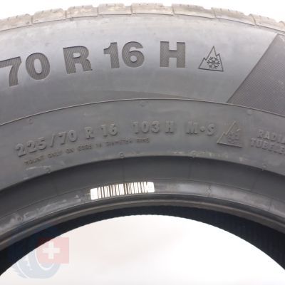 6. 225 70 16 2x CONTINENTAL 225/70 R16 103H WinterContact TS 850 P Winterreifen 2022 VOLL