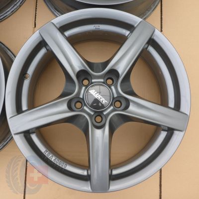 3. 4 x Alufelgen 16 OPEL CHEVROLET 5x105 6,5J ET39 Alutec Trax Astra-J Mokka