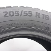 6. 205 55 16 2x CONTINENTAL 205/55 R16 91H WinterContact TS 870 Winterreifen 2023 8,8mm