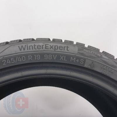 5.  245 40 19 1x UNIROYAL 245/40 R19 98V XL WinterExpert Winterreifen 8,8mm WIE NEU 