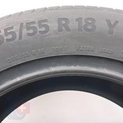 5. 255 55 18 2x CONTINENTAL 255/55 R18 109Y XL PremiumContact6 Sommerreifen 2022 WIE NEU VOLL