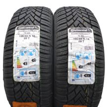 3.  195 65 14 4x CONTINENTAL 195/65 R14 89T ContiWinterContact TS 850 Winterreifen 2017 VOLL Ungebraucht   